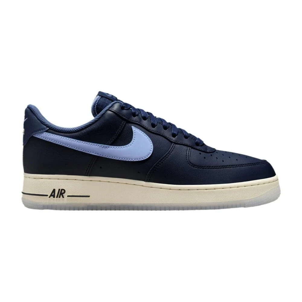 Nike Men's Air Force 1 07 Light Armory Blue/Obsidian/Diffused Blue IM6600-451